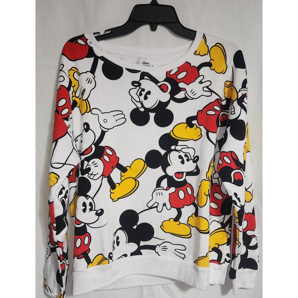 Mickey mouse sweatshirt women's large